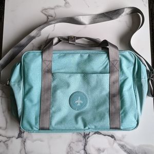 Light Blue/Green Weekender Travel Bag